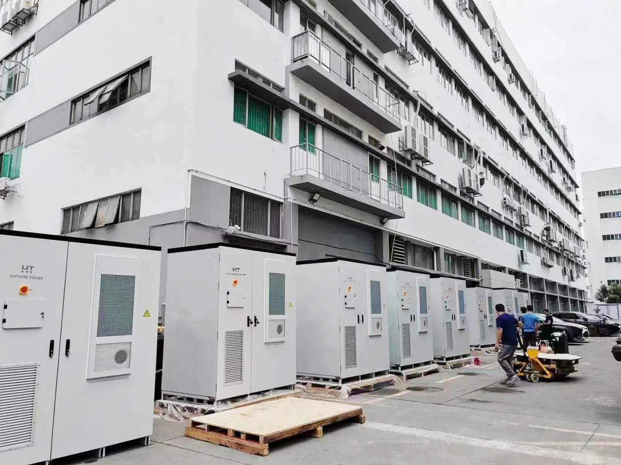 commercial energy storage packed and shipped